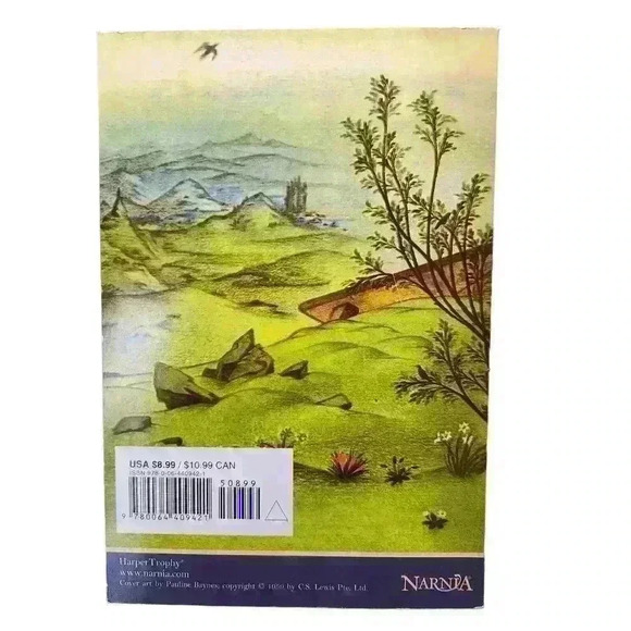 The lion, the with, and the wardrobe book by C.S. Lewis newer edition - Picture 2 of 4